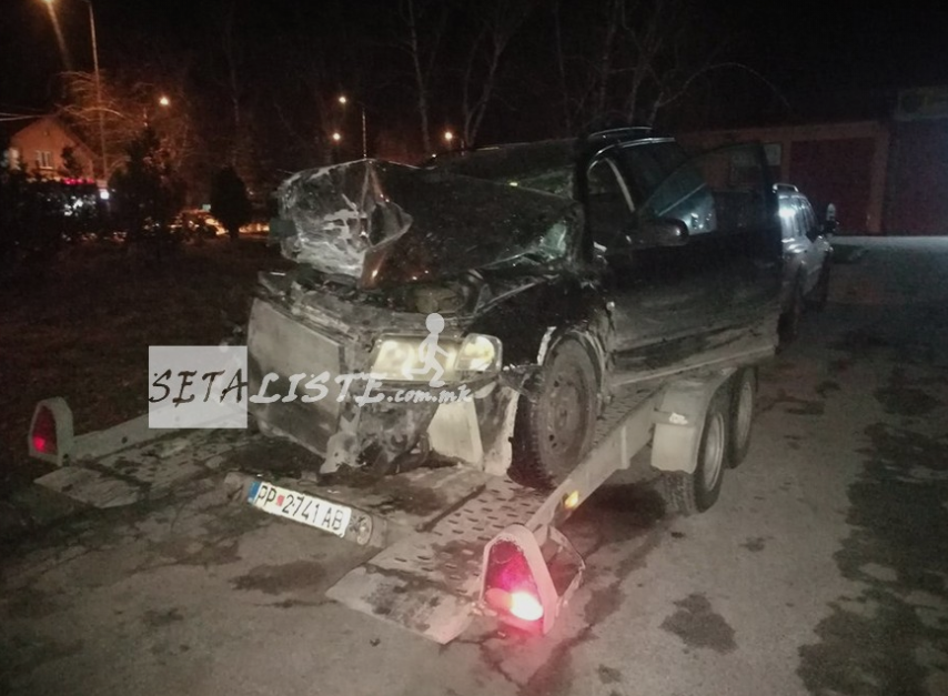 ФОТО: Страшна сообраќајка на патот Прилеп-Македонски Брод вечерва