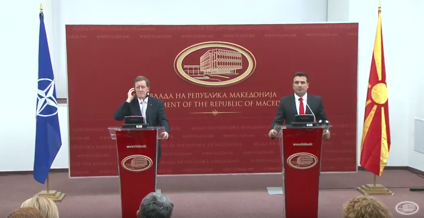 Заев-Робертсон: Формирана Грапата Охрид за поддршка на Македонија на патот кон ЕУ и НАТО