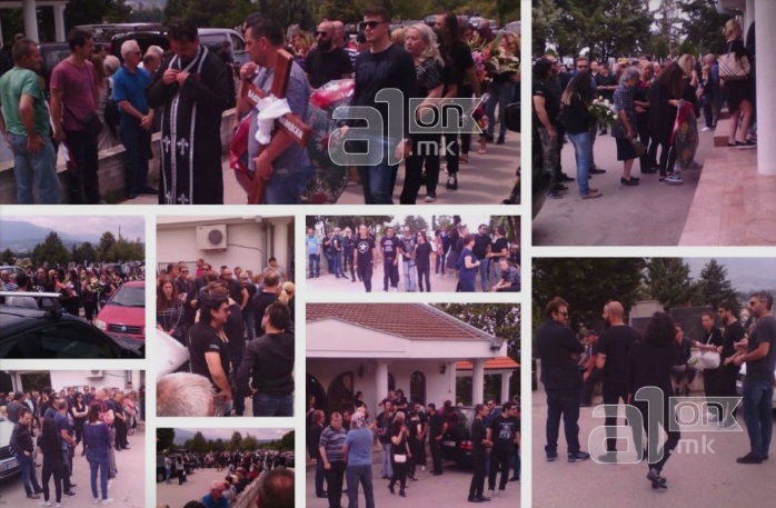 Речиси целата музичка естрада дојде на погребот на Влатко Илиевски (ФОТО)