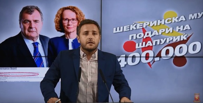 Арсовски: Додека војниците работат во мизерни услови, Шекеринска доделува 400.000 денари на невладина која ја управува Шапуриќ