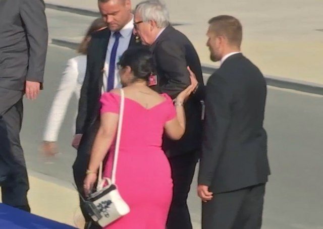 ЕК негира: Јункер не е со лошо здравје, само има болка додека оди