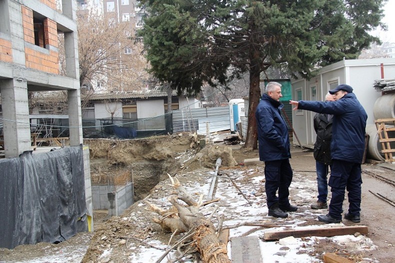 Вонреден инспекциски надзор на градилиштата, автосервисите и отпадите во Аеродром