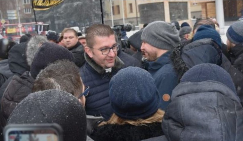 Мицкоски: Јас сум против промена на името, не затоа што сум против ЕУ, туку затоа што си ја сакам Македонија