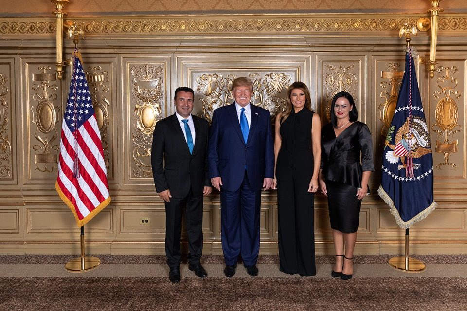 Премиерот Заев на прием кај американскиот претседател Трамп