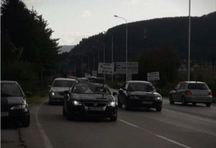 Кичевци протестираа против поскапувањето на струјата