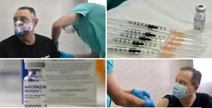 Во Србија почна имунизацијата со вакцината Спутник V, први ја примија Дачиќ и Вулин