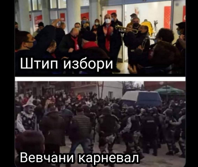 Мицкоски: Владата за своите во Штип е „мајка”, а за народот во Вевчани „маќеа“